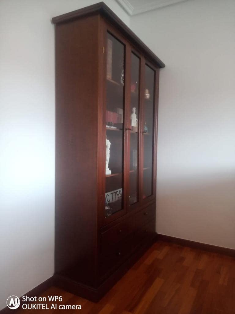 Mar.c.a. Design Geräteschrank Holz (Pappel) – 2 Türen, platzsparend, Made in Italy, Innenbereich