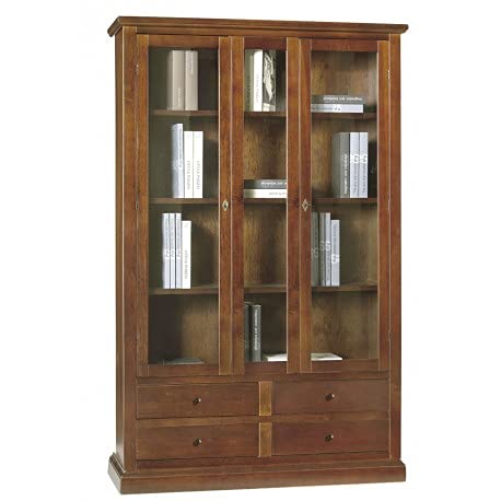 Mar.c.a. Design Geräteschrank Holz (Pappel) – 2 Türen, platzsparend, Made in Italy, Innenbereich