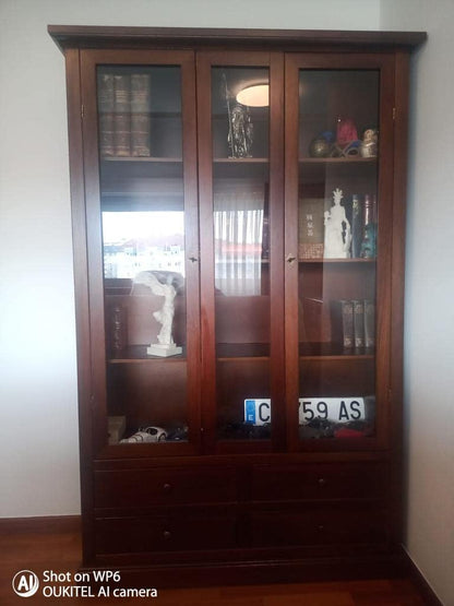 Mar.c.a. Design Geräteschrank Holz (Pappel) – 2 Türen, platzsparend, Made in Italy, Innenbereich